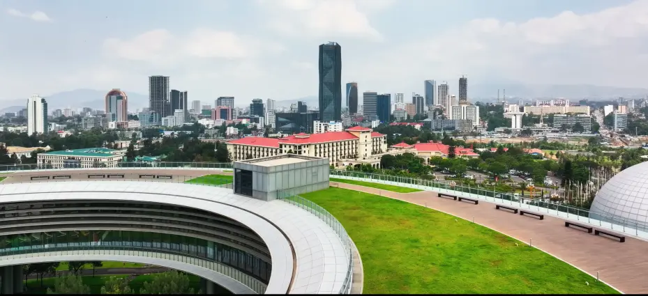 Addis Skyscraper backdrop